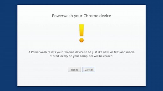 How to Powerwash your Chrome Device