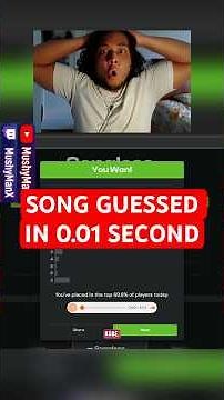 I CAN GUESS THESE SONGS IN 0.01 SECONDS!