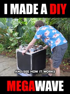 DIY MEGA MICROWAVE | The Backyard Scientist