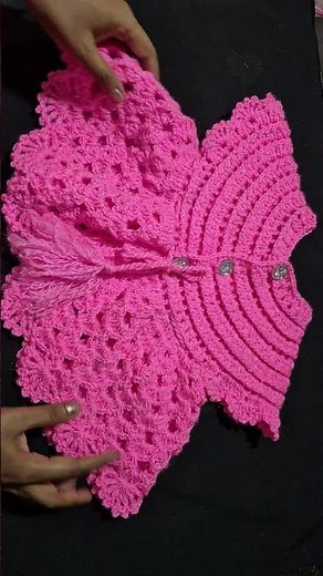 Baby frock crochet pattern