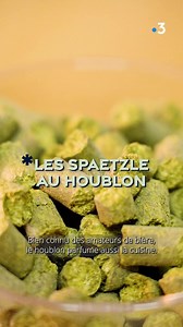 Le houblon n'est pas exclusivement utilisé dans la confection de la bière, il est aussi de plus en plus utilisé en cuisine, comme ici, dans la délicieuse recette de spaetzle au houblon proposée par le chef chef Joël Philipps. Une double dose d'Alsace dans l'assiette ! 🍽️ ➡️ Retrouvez #Succulent en replay sur France.tv 📺 | France 3 Champagne-Ardenne