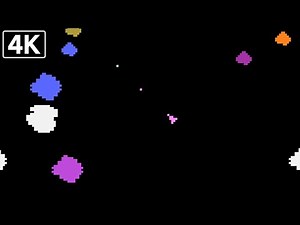 Asteroids (Atari 2600) Playthrough