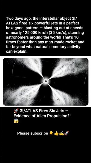🚀 3I/ATLAS Fires Six Jets — Evidence of Alien Propulsion?! 😱