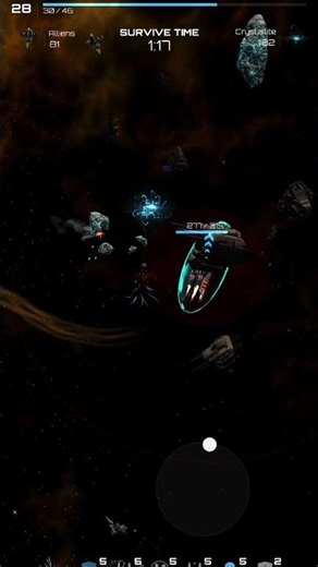 Survive, upgrade, obliterate - in the void of space! #shorts