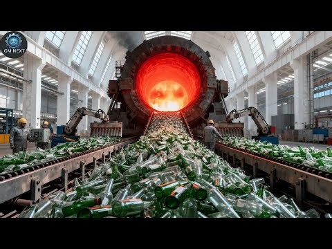 Inside The Glass Recycling Process – How Millions Of Bottles Are Made Again