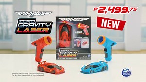 Race everywhere and defy gravity with Air Hogs! Available now at all leading toy stores nationwide for only P2,499.75! #AirHogs #ZeroGravity | Richwell Club
