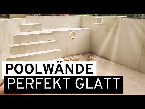 Poolwände verputzen: Schritt-für-Schritt Anleitung