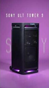 This Sony ULT Tower 9 Speaker can turn your living room into a concert hall 🎤