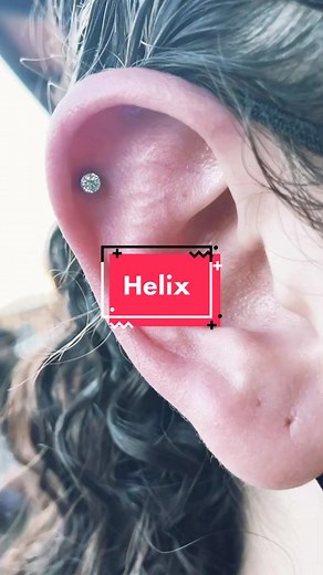 @neometaljewelry #helix #piercing