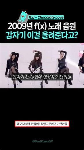 Anyone else remember the 17-year-old f(x) song 'Chocolate Love'? #fx