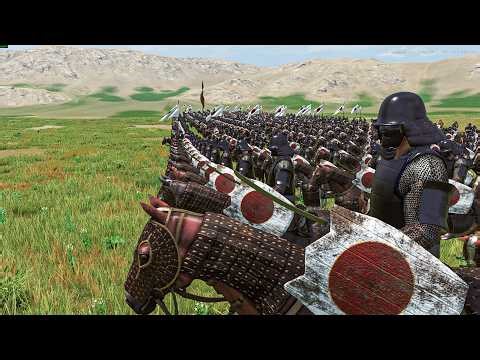 1000 Japanese Cavalry Charge 1000 Roman Legionaries | Bannerlord