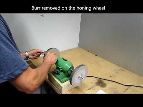 Paper wheels for sharpening
