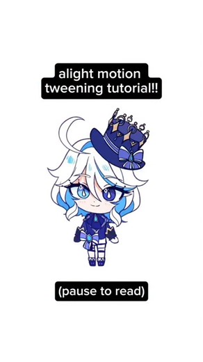 Cherrichu on Instagram: "very quick alight motion tweening tutorial!! more detailed tutorial on each part? #furina #alightmotion #tweening #arttutorial"