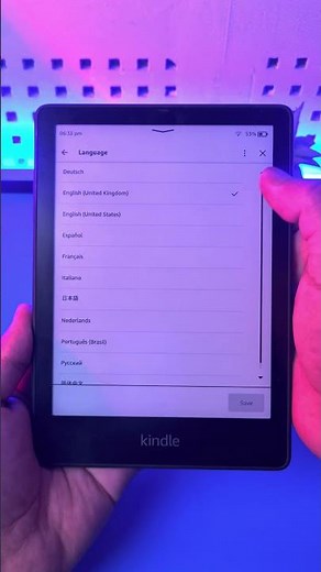 How to Change Language on Kindle !