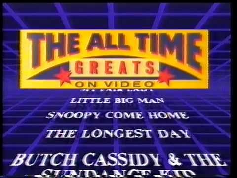 CBS FOX All Time Greats Promo 1988 Video
