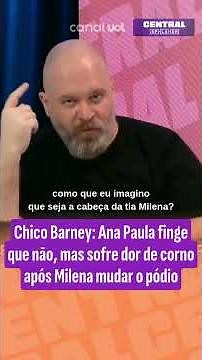 Chico Barney: Ana Paula pretends not to notice, but is heartbroken after Milena changed the podium.