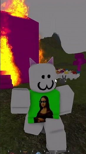 4nn1のプレースに入ったら4nn1に会えました！#ロブロ #ロブロックス #roblox #4nn1