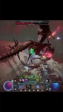 Chain Lightning Sorcerer Vs Uber Lilith Phase 2 Season 9 Diablo 4