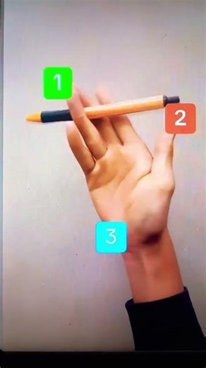 pencil trick blows cheeks