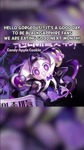 CRK | Black Sapphire & Candy Apple (Legendary Costumes) #crk #cookierun #cookierunkingdom