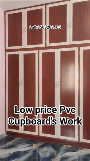Low price Pvc Cupboard's Work available... Villupuram Cuddalore, pondicherry, district...
