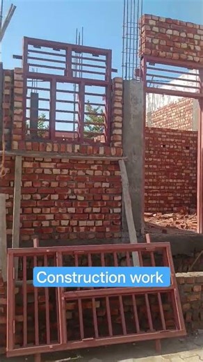 construction work #column #buildingstructure #construction #columncasting