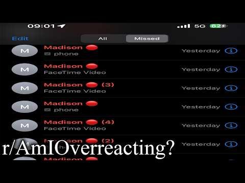 people ask "am I overreacting??"