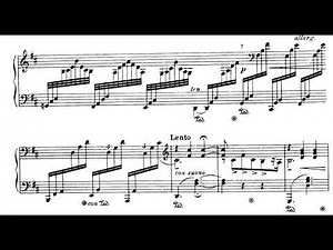 The Spruce, Op. 75 No. 5 (J. Sibelius) Score Animation
