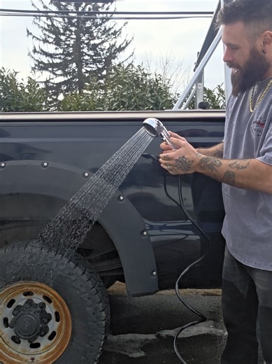 The Ultimate Portable Shower for Camping and Grooming