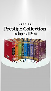 Just dropped! The Prestige Collection by Paper Mill Press is here and yes, they really are as stunning IRL 🎩✨ Plus, they're brand, spankin', new. As in, never remaindered. No beauty marks on these gilded pages. But don't worry, they still sport the 50% off list price tag you know and love. Available now: 🇺🇸 shop.bookoutlet.com/usy 🇨🇦 shop.bookoutlet.ca/rop | Book Outlet