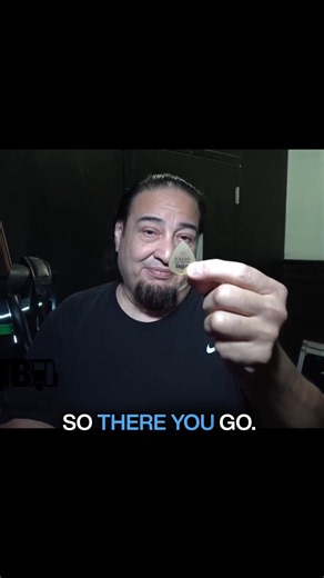 Fear Factory's Dino Cazares shows you the guitar picks that he liked to use! #fearfactory #guitarist