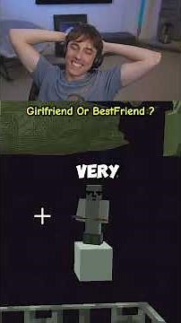 Girlfriend Or BestFriend ?! #minecraft #drdonut
