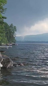 Funnel Cloud Spotted in Beaver Cove at 4:33 PM Video courtesy of Christopher Sprague. Storms are brewing in the Moosehead Lake Region! This funnel cloud was captured over Beaver Cove earlier this afternoon. 🌤 What’s the weather like in your neck of the woods today? Drop a comment and let us know what you're seeing out there! | Moosehead Lakeshore Journal
