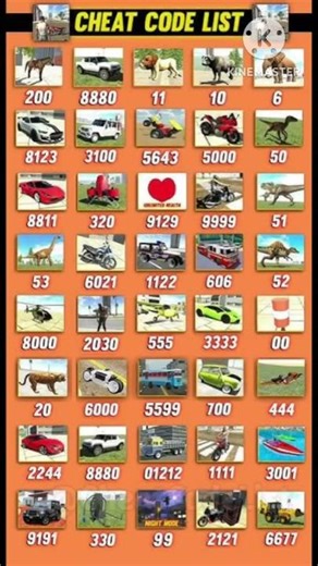 Cheat code list 🔴#shorts #shortsfeed #games #indianbikesdriving3d