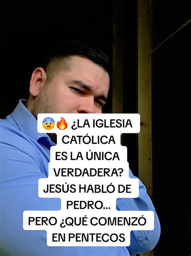 Millones de católicos creen que su Iglesia mantiene una continuidad histórica con los apóstoles, y la doctrina católica atribuye a Pedro un papel singular a partir de textos como Mateo 16:18–19. 🔥 “TÚ ERES PEDRO, Y SOBRE ESTA ROCA EDIFICARÉ MI IGLESIA.” Pero cuando llegamos a Hechos encontramos una escena impresionante: “Y FUERON TODOS LLENOS DEL ESPÍRITU SANTO, Y COMENZARON A HABLAR EN OTRAS LENGUAS.” 📖 Hechos 2:4 😨 Entonces aparece la gran pregunta: ¿qué identifica realmente a la Iglesia qu