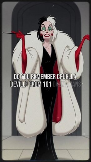 You missed this disturbing detail about cruella.. #cruella #101dalmatians #disney #didyouknow #dark