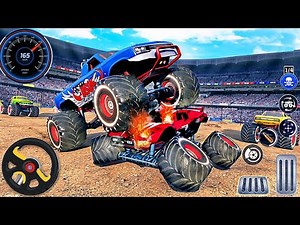 Monster Truck Demolition Derby 3D - Extreme Crash Car Racing Simulator - Android GamePlay