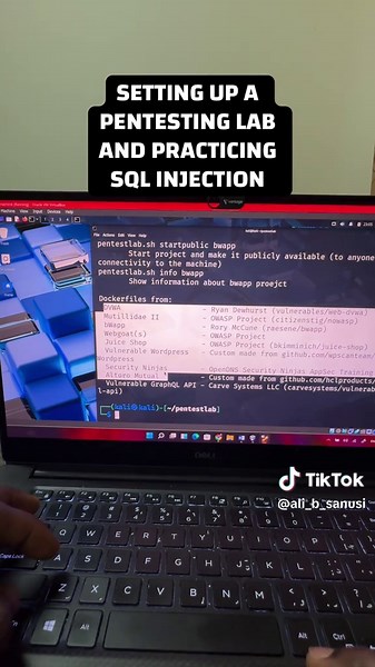 Setting Up a Pentesting Lab for SQL Injection Practice