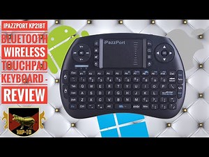 iPazzPort KP21BT Bluetooth Wireless Touchpad Keyboard - Review