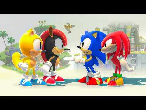 Sonic Generations: Playable Team Mania Gameplay