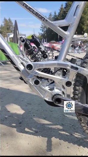 Custom Heavy-Duty Chain Drive Mechanism on a Bike #reels #shorts