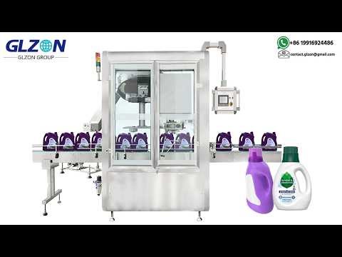 Detergent Filling Machine | Laundry Detergent Bottle Filling & Packing Machine