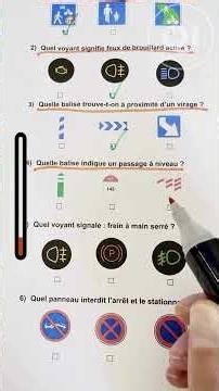Quiz code de la route. partagez avec vos proches #qichallenge #Enigme #Reflexion #quiz #Maths