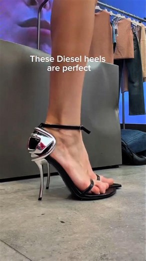 Diesel Heels Are Absolutely Perfect! 😍 Luxury Heel Review #Shorts #heels #fashion