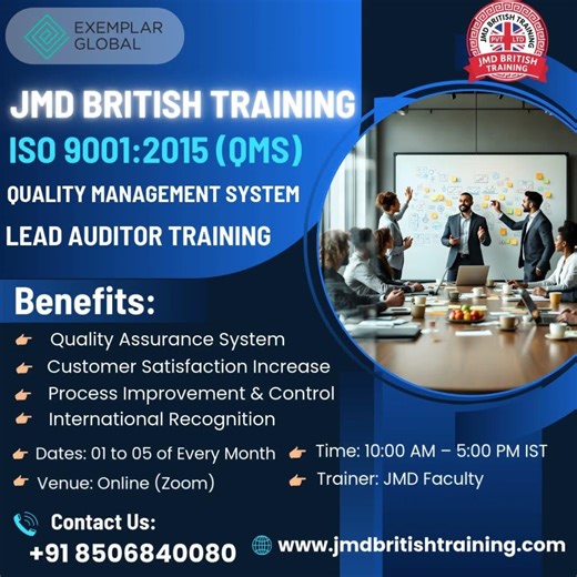 JMD BRITISH TRAINING PVT LTD