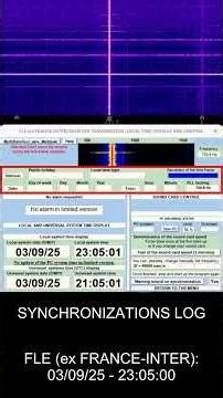 🇫🇷🕗 Decoding TDF (162kHz) 2025 09 03 21 03 UTC #shorts #allouis #france