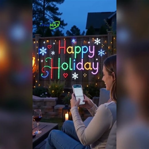 16 Million Colors at Your Fingertips! Smart Outdoor Net Lights 🌈
