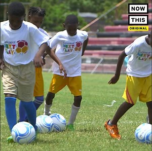This awesome program teaches kids soccer and values like teamwork, leadership, and community service | NowThis Sports