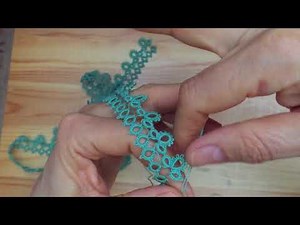 Tatting - Working with One Shuttle, Adding New Thread