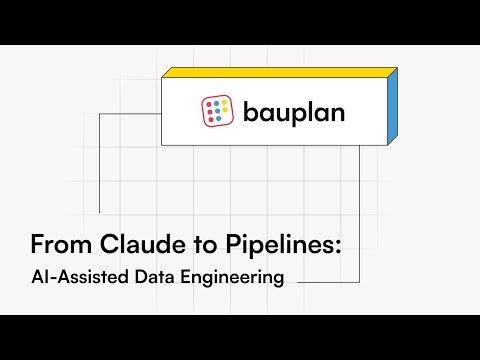 From Claude to Pipelines: AI-Assisted Data Engineering